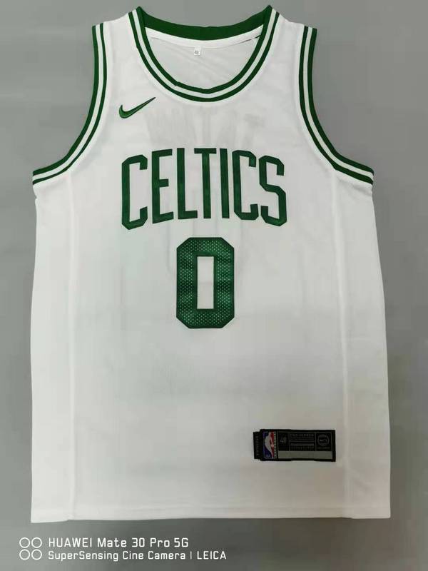 Men Boston Celtics #0 Tatum White Nike 2025 NBA Jersey style 2->boston celtics->NBA Jersey